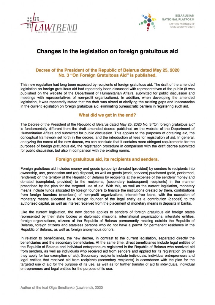 Changes-in-the-legislation-on-foreign-gratuitous-aid