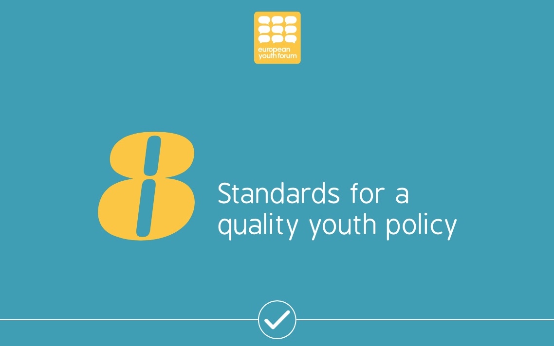8 Standards for a quality youth policy