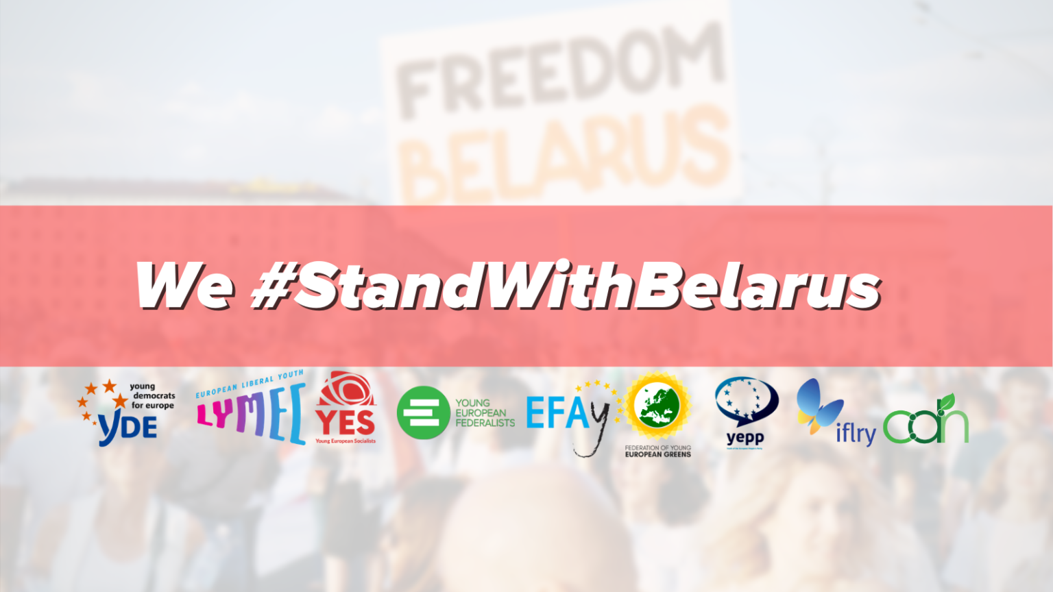 Joint Statement: European political youth organisations #StandWithBelarus