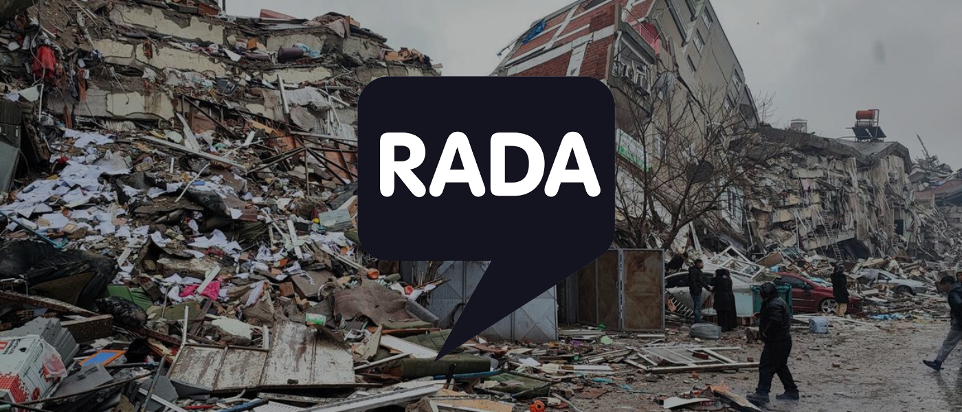 Statement of the BNYC “RADA” in connection with the earthquakes in Turkey and Syria